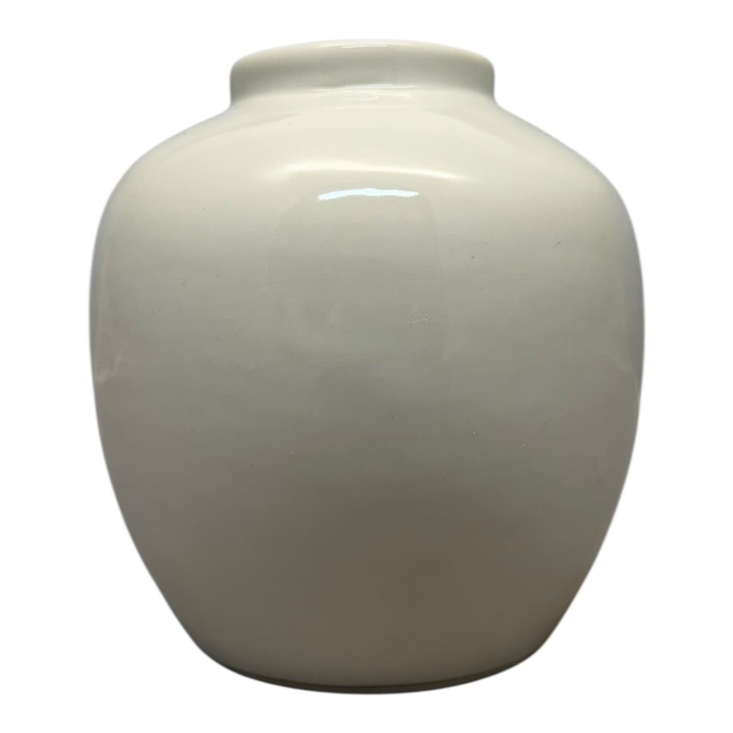 14120 - White 5" Flower Ginger Jar |13-23||STORE|