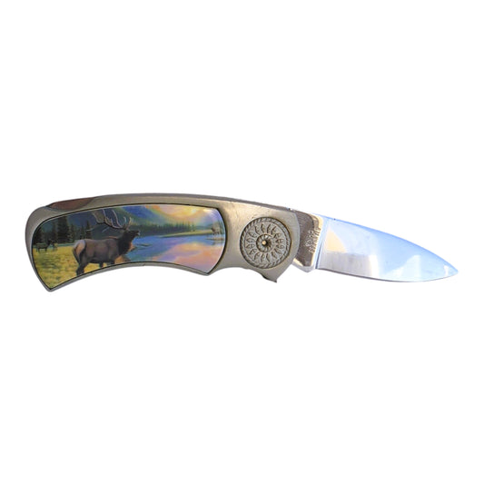 14156 - Knife Elk In The Woods 7-Inch |81|