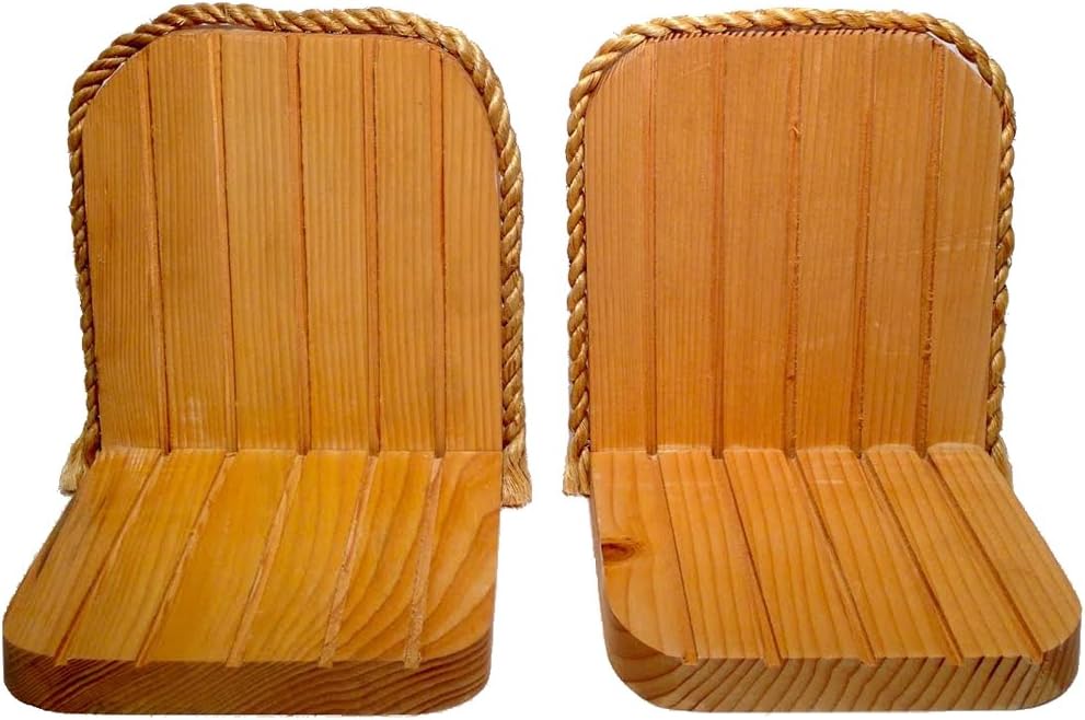 14159 - Set of Wooden 6" Bookends - [18-31]