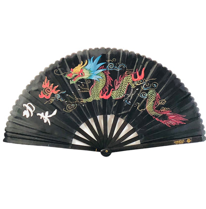 14263 - Fan 13" Dragon Black - W-14 : GK CHESSMAN