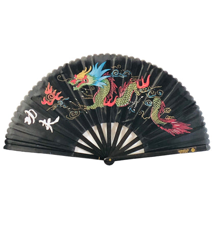 14263 - Fan 13" Dragon Black - W-14 : GK CHESSMAN