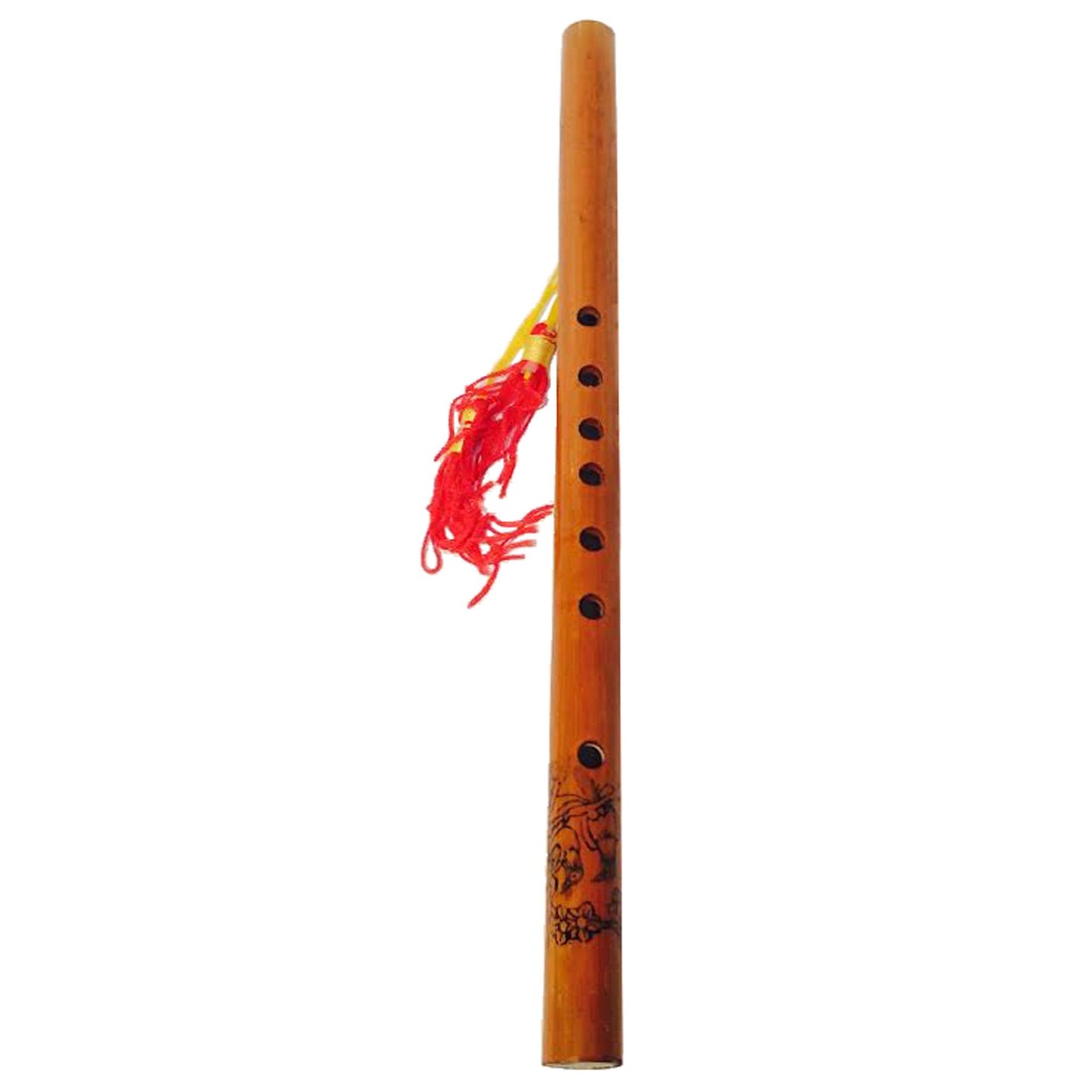 1451 - Wood Flute Tassel 13" Tan - |W-31|