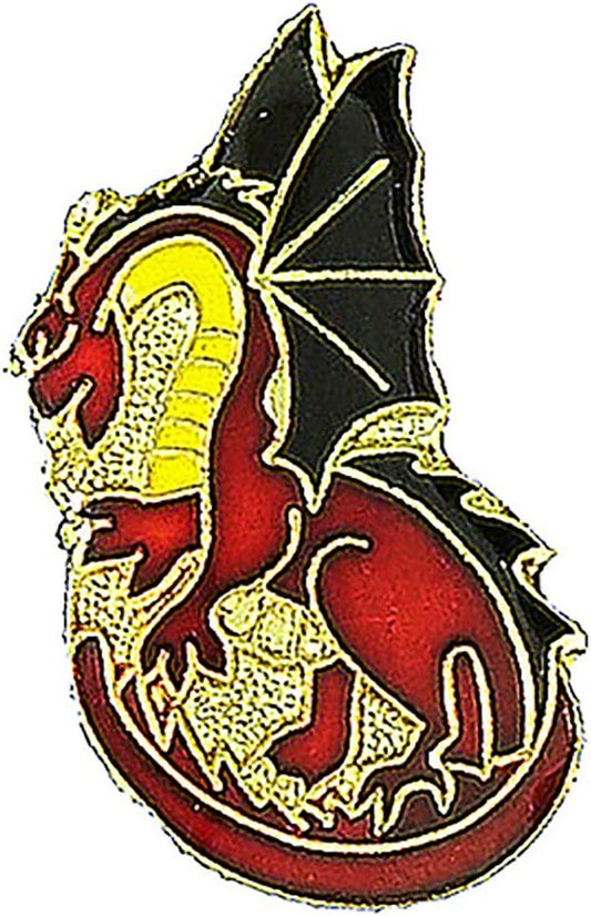 14629 - Red Dragon Hat Pin - [R-21 Garage]