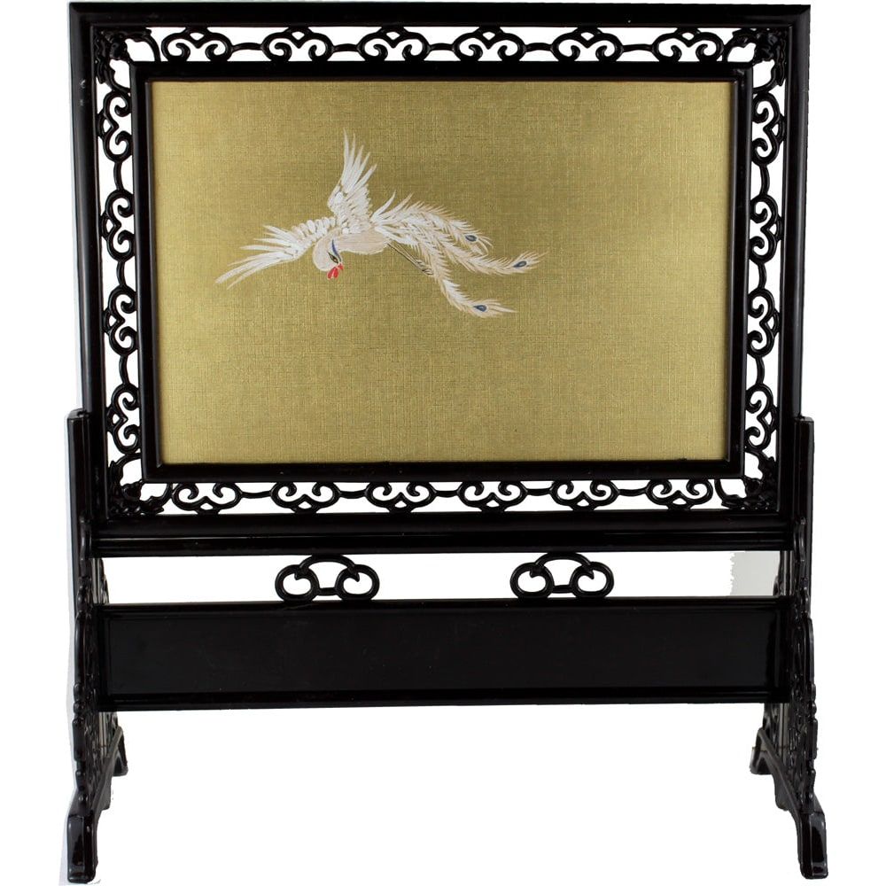 1463 - 7x10 Hand Painted White Bird