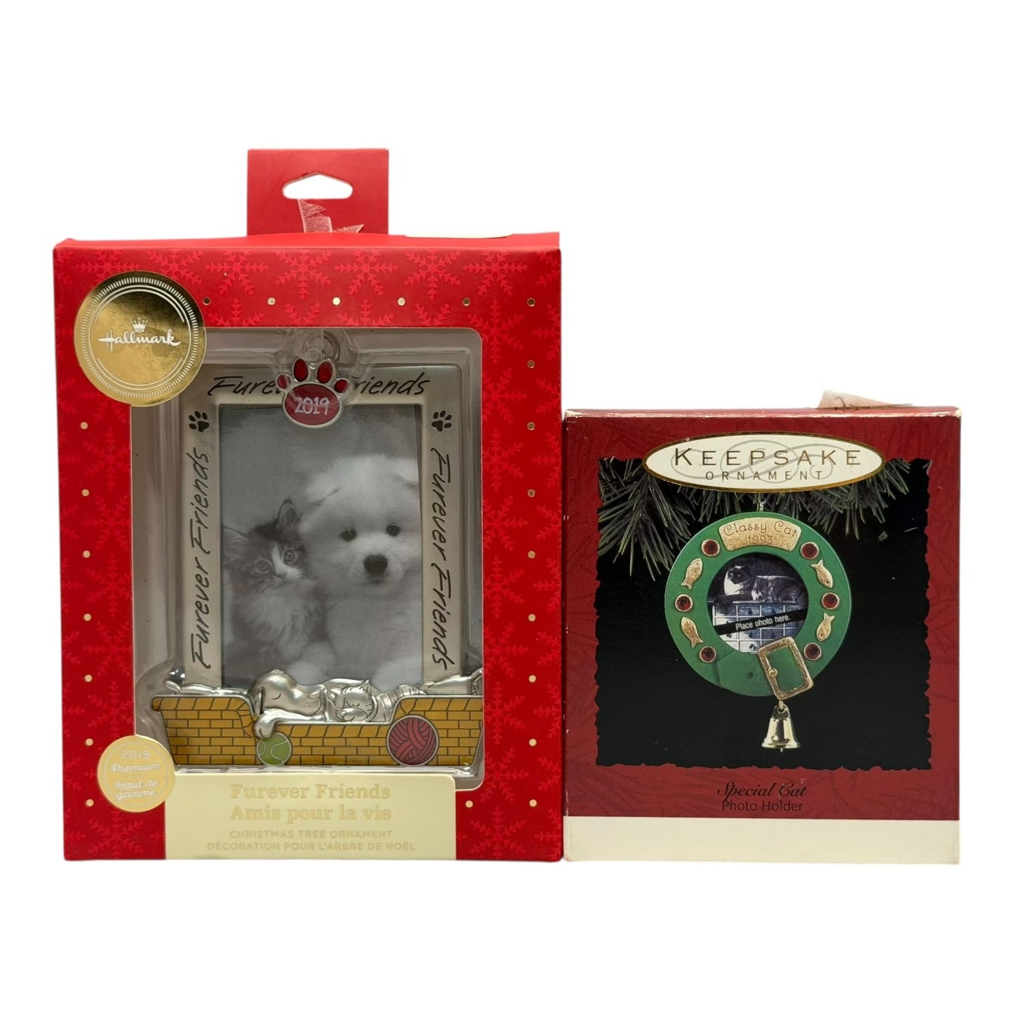 1465 - HALLMARK Furever Friends (Adorable Christmas Pet Photo Ornament for Holiday Home Decoration) |POD 1-66|
