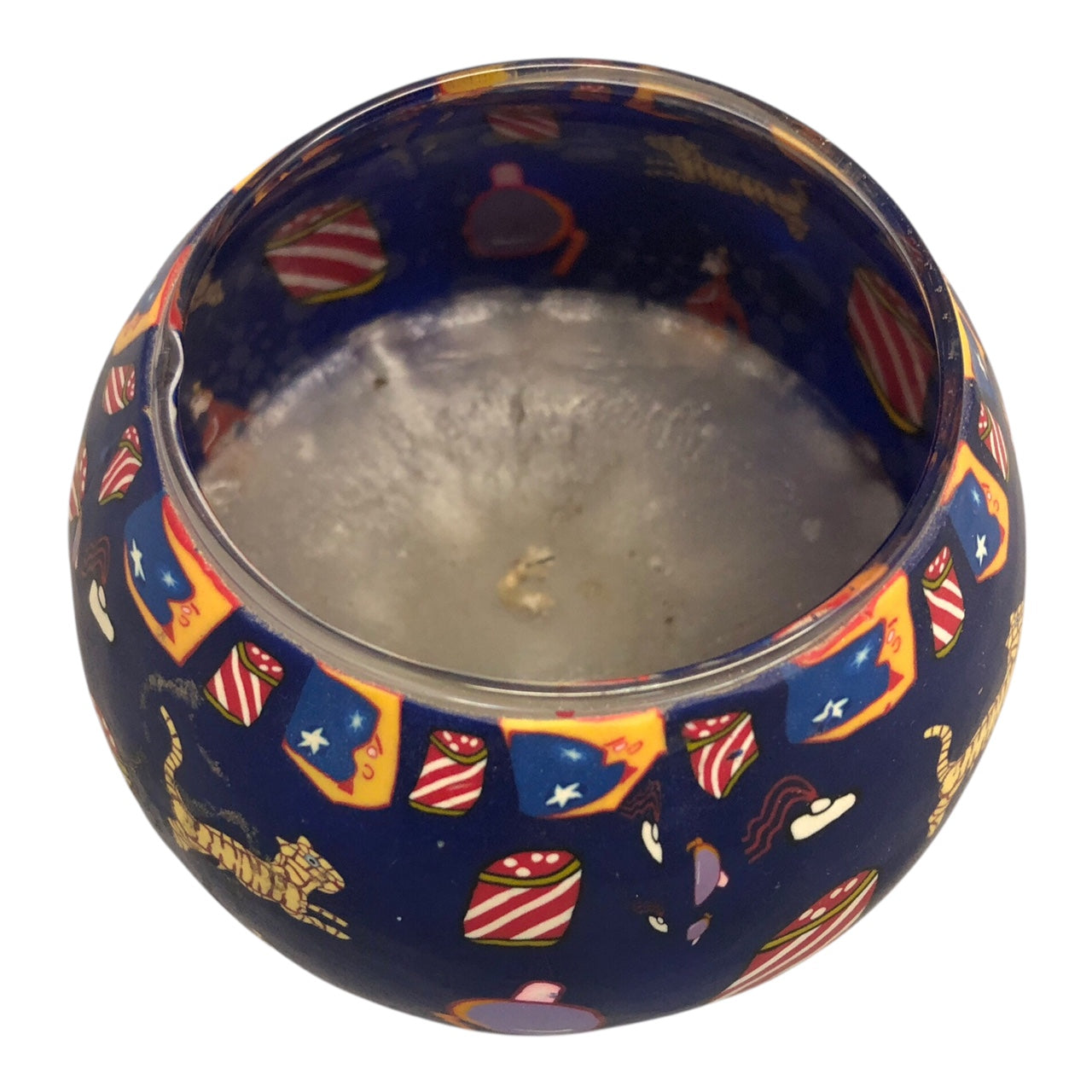14910 - Blue Fimo Circus Design Candle |Scent-24|