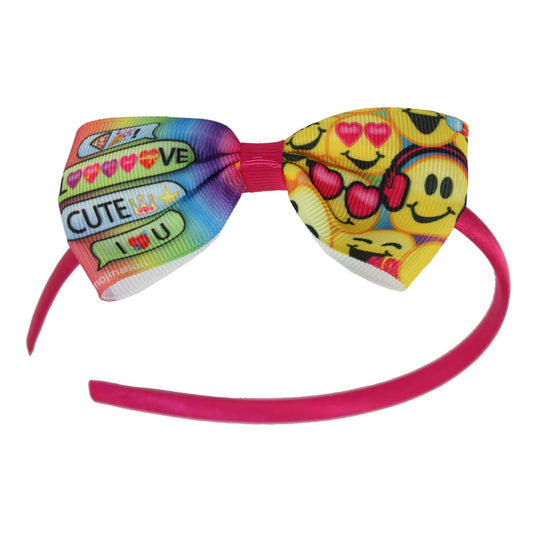 1495 - Emojination Headband w/Bow - |BA-56|