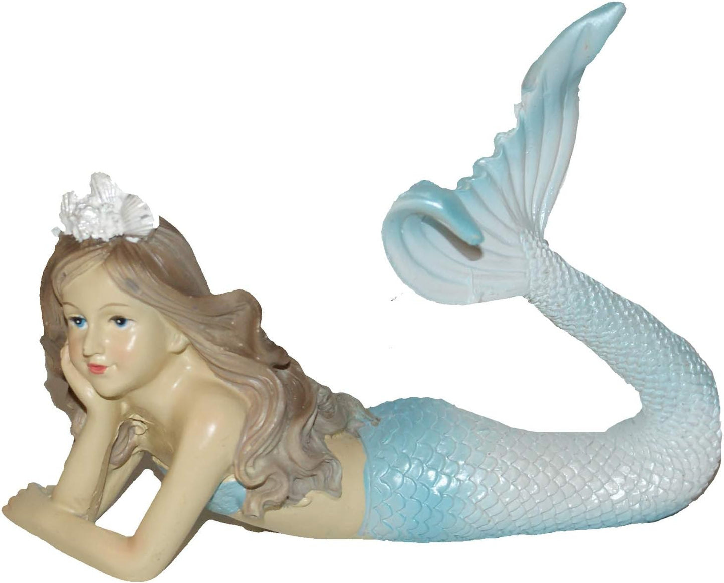 15339 - 5" Blue Mermaid - Lying Down - [X-33]