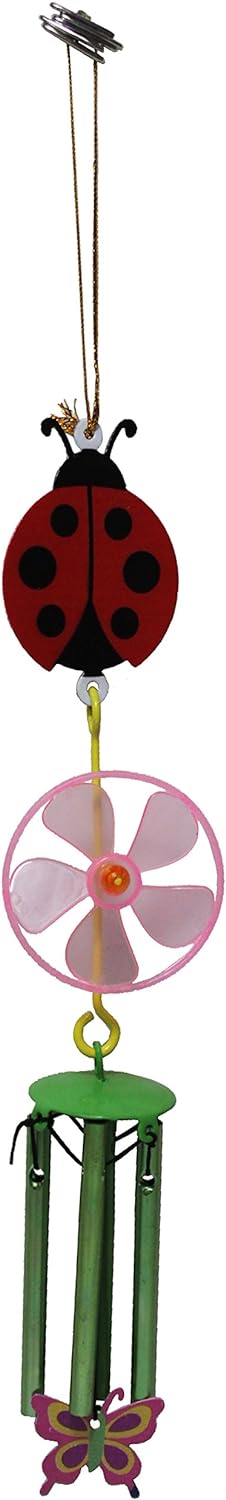 15507 - Ladybug 8" Windchime |G-8|