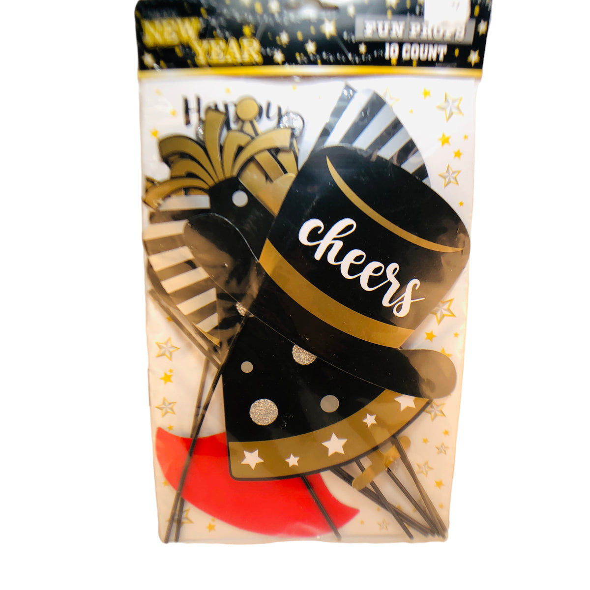 15539 - 10 ct Fun Props New Year |Pod 1-69|