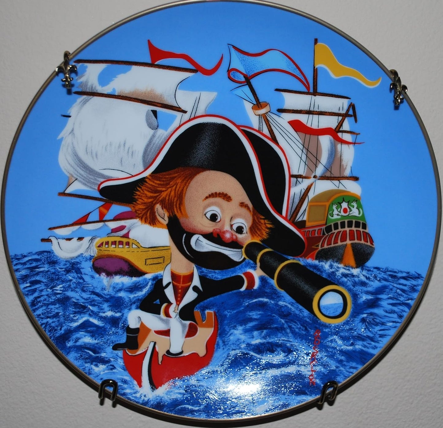 1560 - Captain Freddie Plate - Red Skelton - |CC-19|