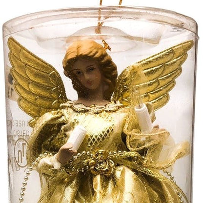 15673 - Exquisite 10 Inch Angel Tree Topper with Heavenly Charm |Pod 2-47|