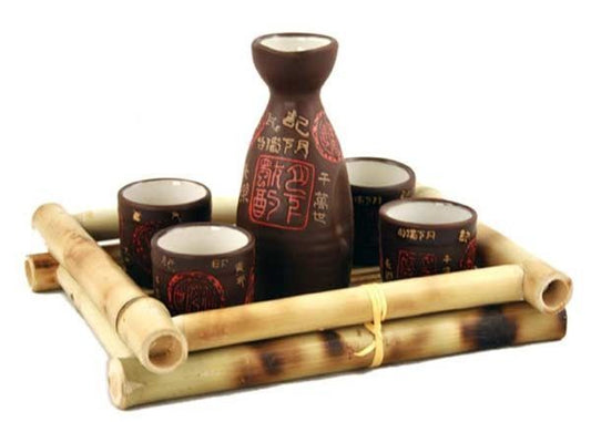 15678 - Glazed Ceramic 5 Pcs Japanese - 9-19 CN ULTIMATE