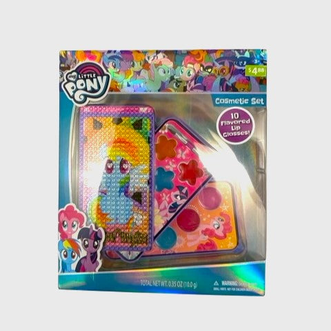 15686 - My Little Pony Cosmetic Set 10 Flavored Lip Glosses |BA-38|