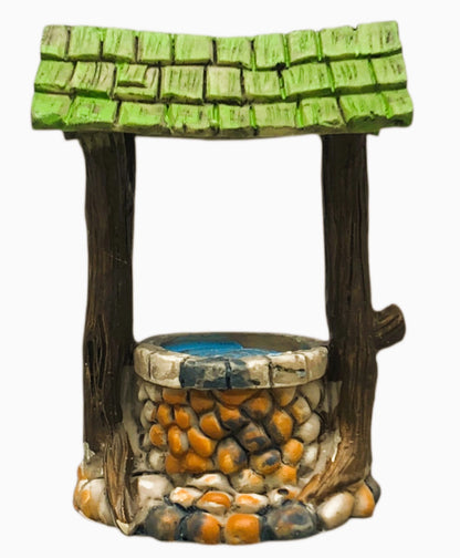 1581 - 4" Wishing Well - Green Roof - |1-29|