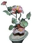1583 - 6" Pink Flower Tree Sculpture  |21-22| Sent for pic 4/26 LC