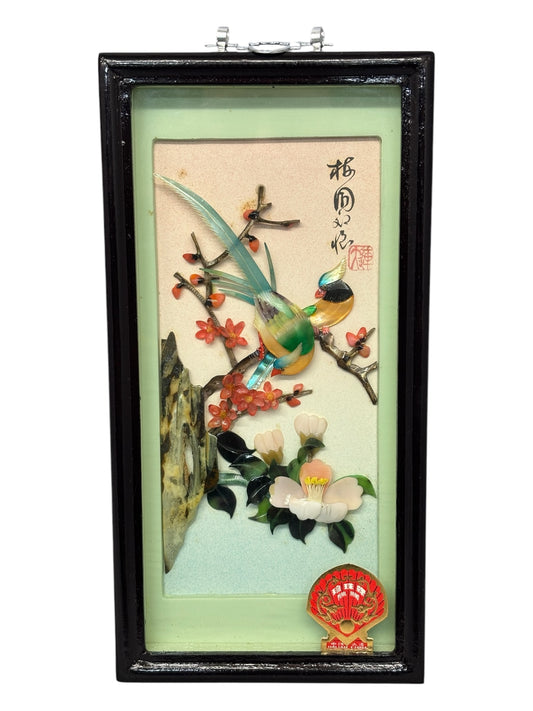 16113 - 5" Silk Painted Bird on Stand |20-20|