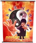 16186 - Artistic Vintage Scroll Featuring Bruce Lee Y/YY Motif, 30 Inches Long |Scrolls|
