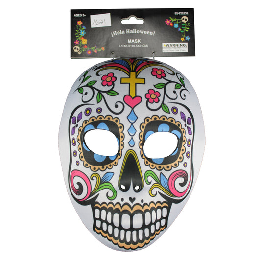 1621 - Day Of The Dead Mask With Cross - |Pod 2-23|
