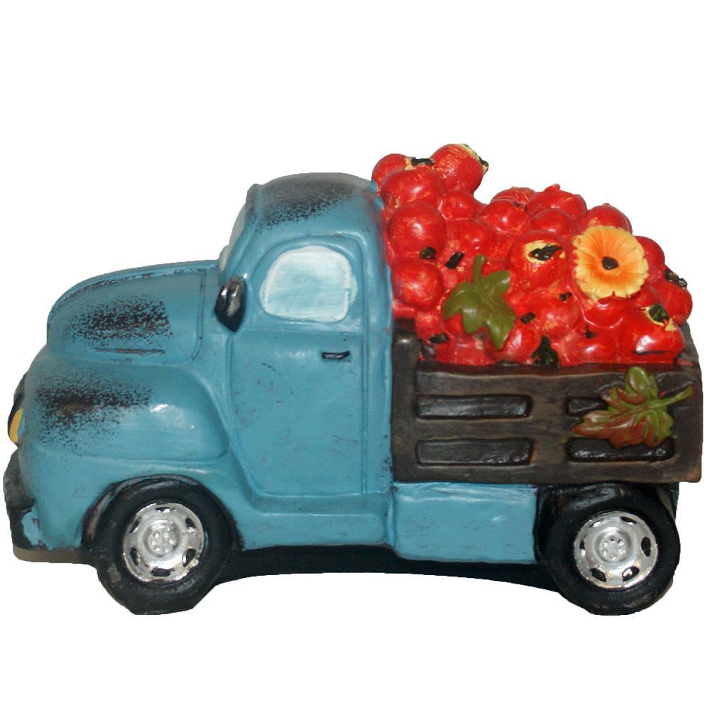 1624 - 7" Blue Truck - Harvest Apples - |Pod 1-5|