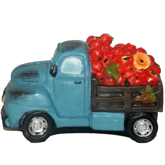 1624 - 7" Blue Truck - Harvest Apples - |Pod 1-5|