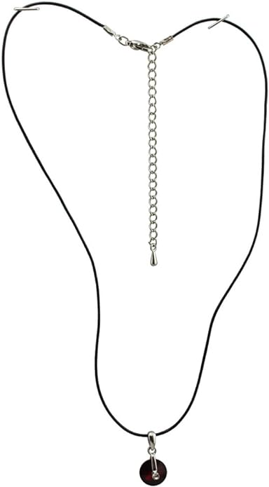 16294 - Ruby Pendant on Adjustable 17"-19" Necklace - [Store]