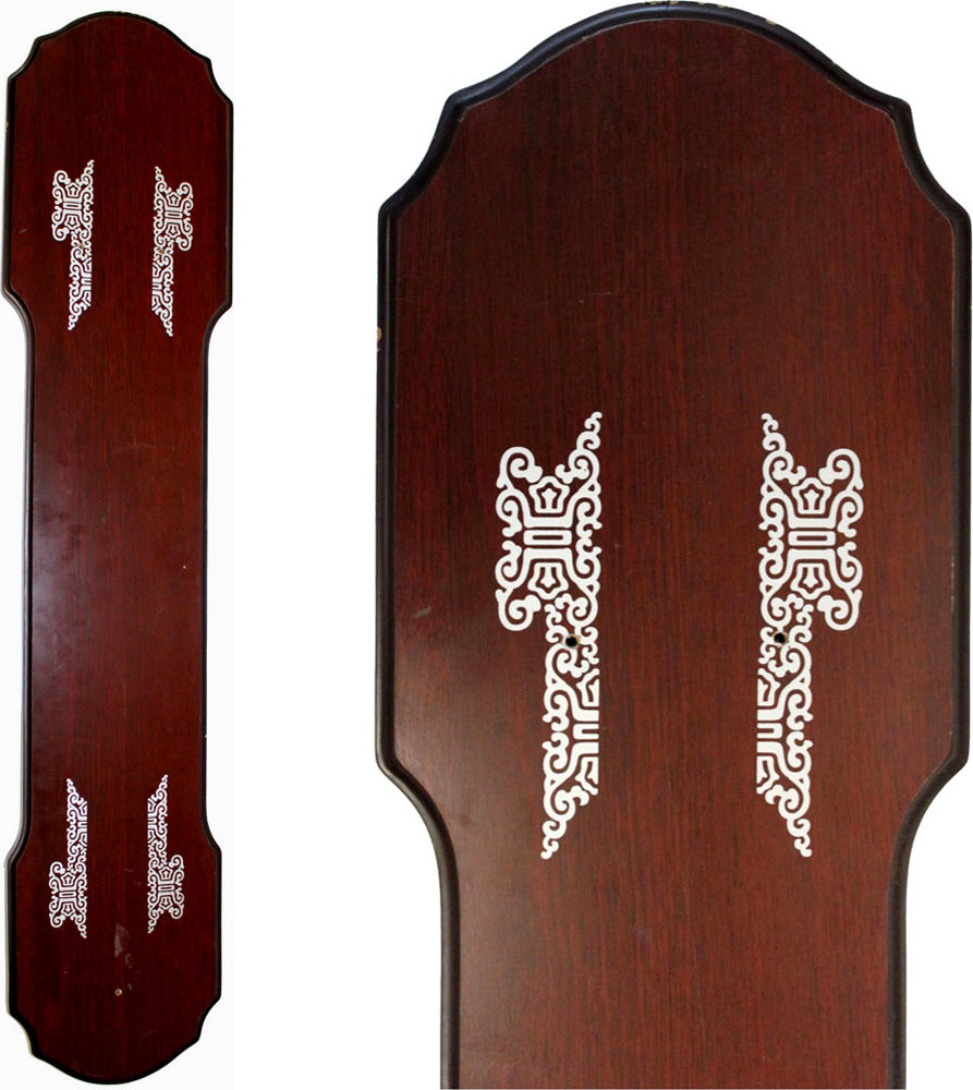 1636 - 42" x 8.5" Brown, Silver Sword Plaque with Screw as is - |28-C Down|