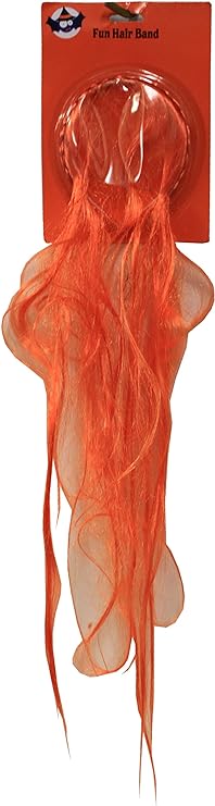 16477 - Orange Fun Hair Band - [Pod 2-67]