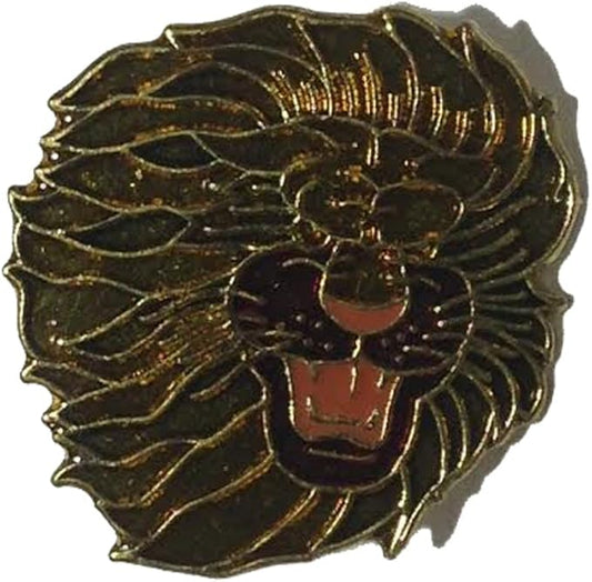 1651 - Gold Lion Hat Pin w/Mouth Open - |R-21 Floor|