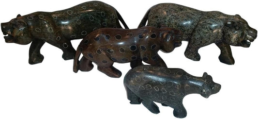 16598 - Hand Crafted Africa Cats - [Display]