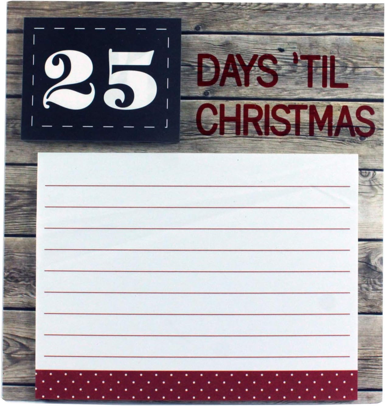 16953 - Wood 25 Days Til Christmas - [2-24]