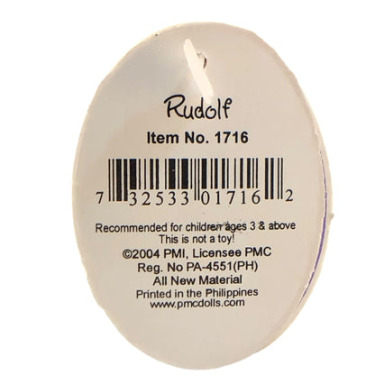 1697 - Precious Moments Rudolf With Stand |Pod 2-2|