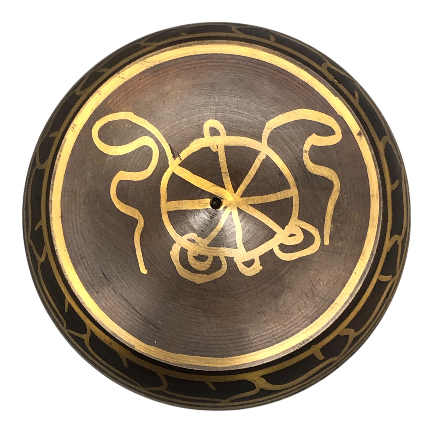 17029 Lord Buddha Tibetan Bowl 4 Singing Bowl 22-10