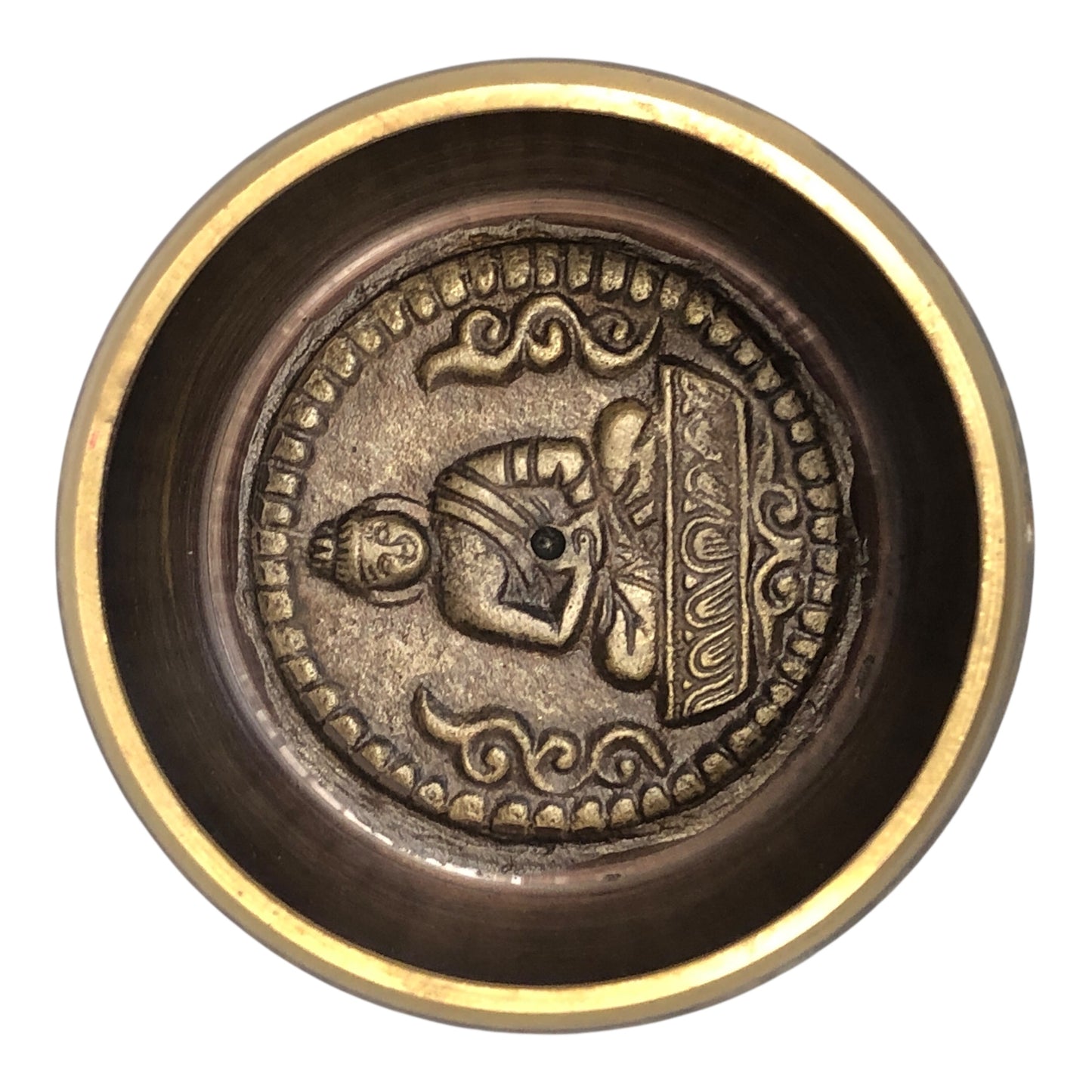 17029 Lord Buddha Tibetan Bowl 4 Singing Bowl 22-10