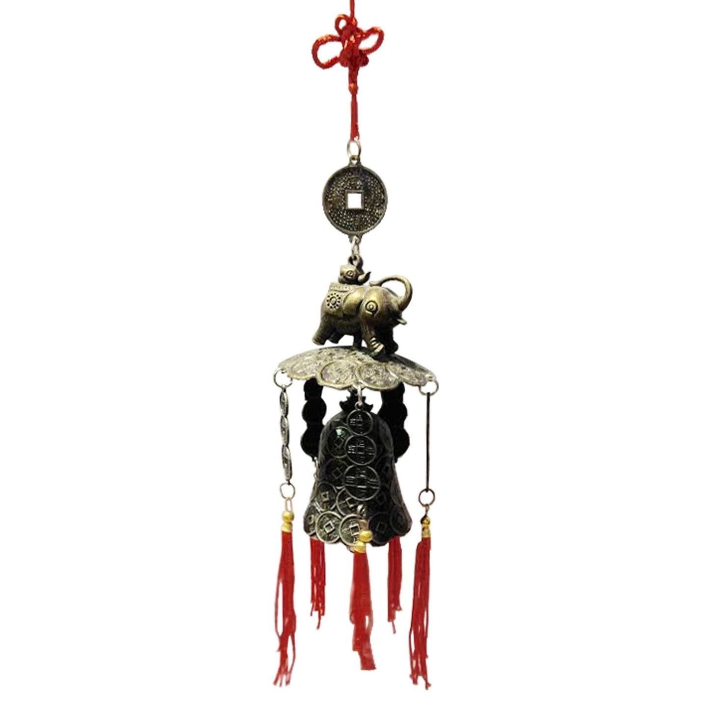 1712 - Elephant Wind Chime |Randy's Desk|