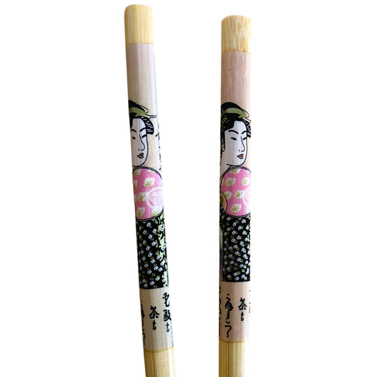 17205 - Japanese Geisha Chopsticks - 16-24 :CS -COOL BEANS