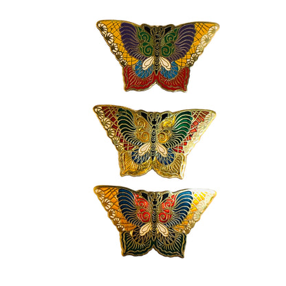1720 - Enamel Butterfly 3" Magnets |8-6|