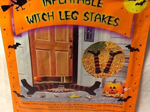 17336 - Inflatable Witch Leg Stake - [2-15]