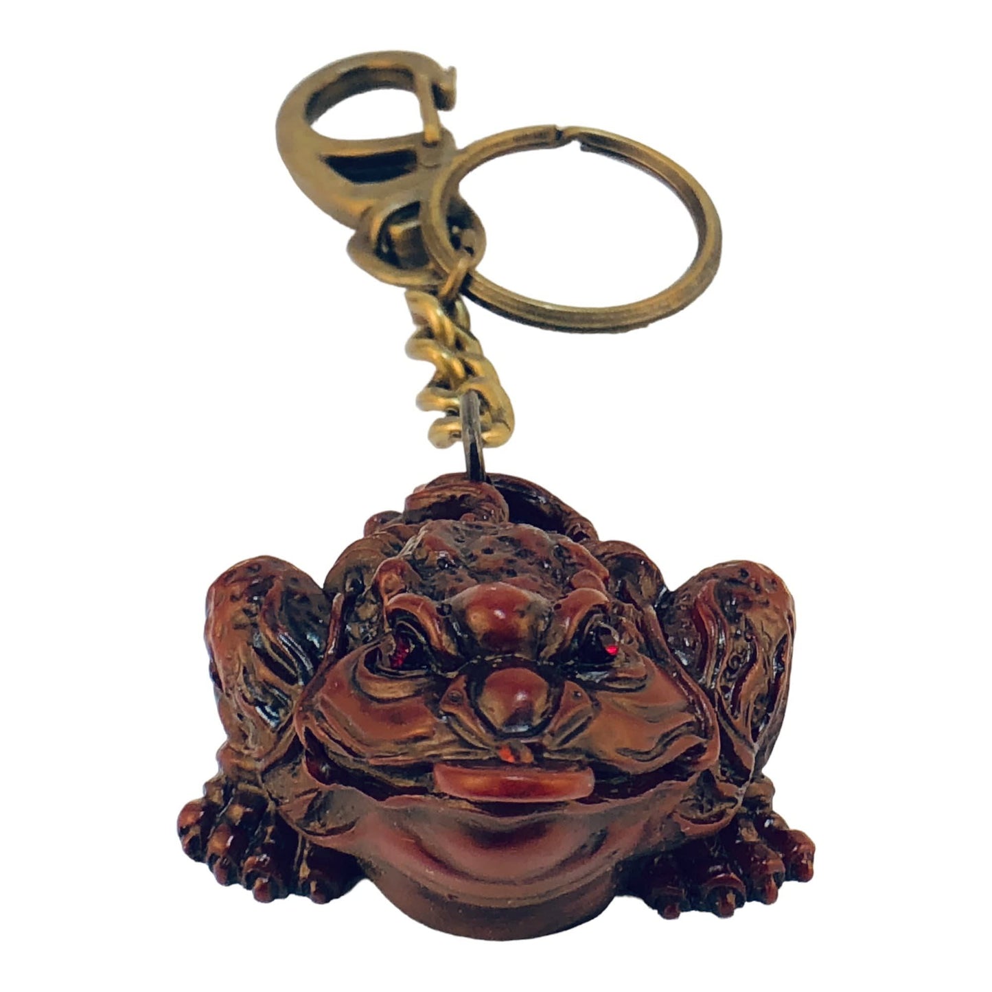 1747 - Frog Money Keychain Soapstone - |DVD-39/Floor|