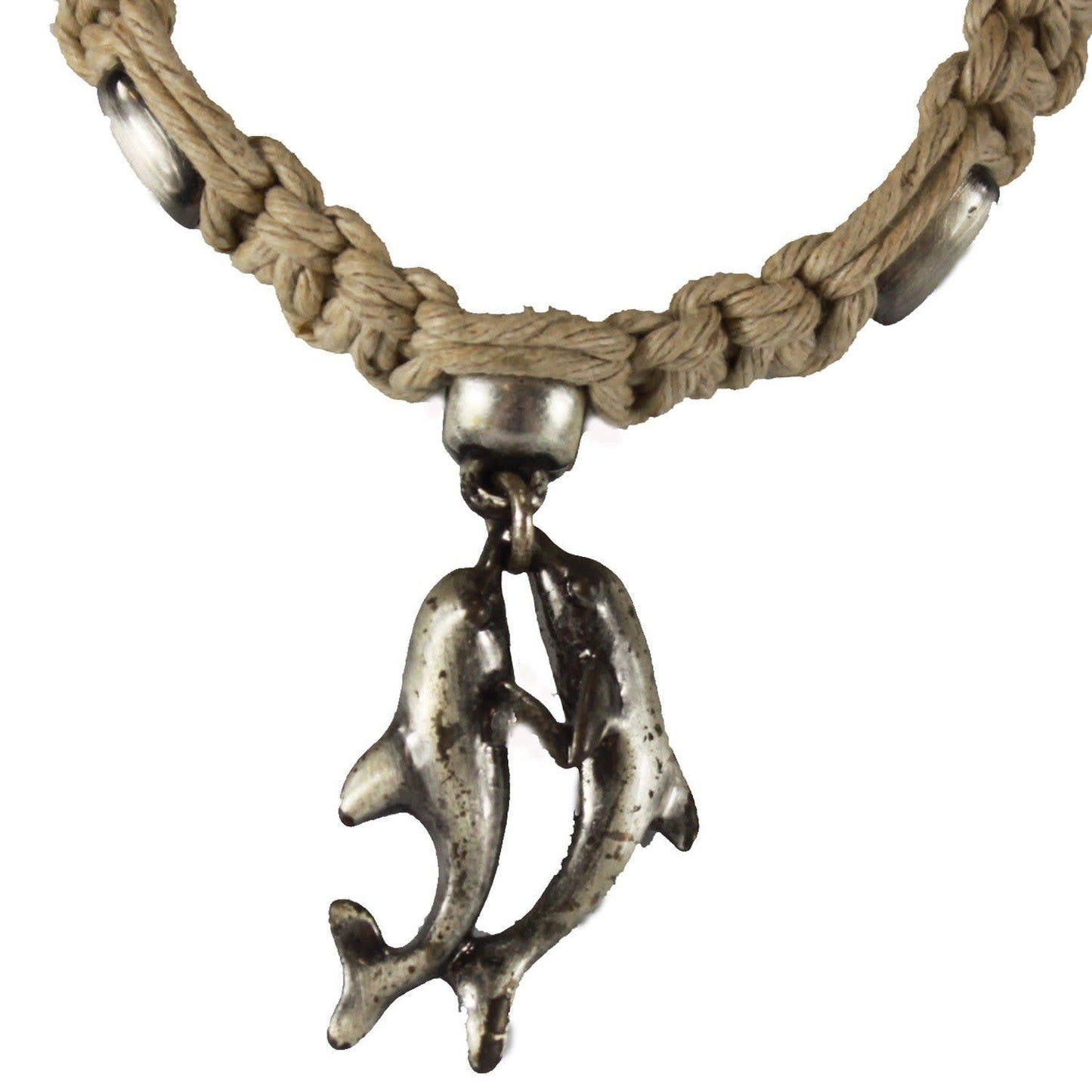 1795 - Dolphin Hemp Choker - |Clear-22|