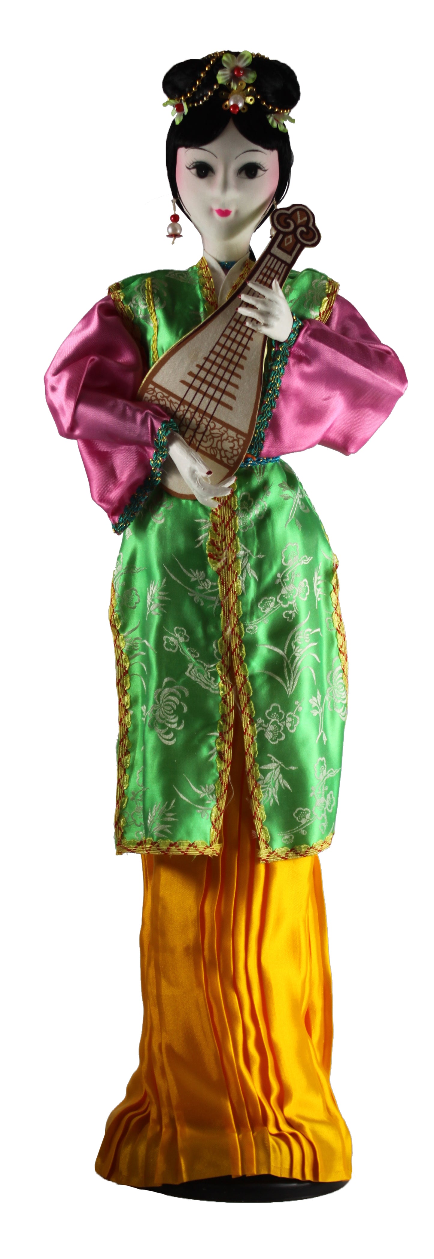 1820 - 24" Green Woman Doll - Guitar - |X-69|
