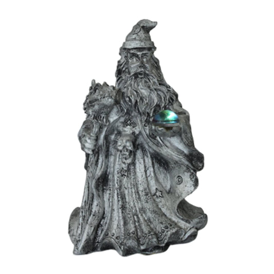 1845 - 3" Pewter Wizard - Dragon Staff - |1.13|