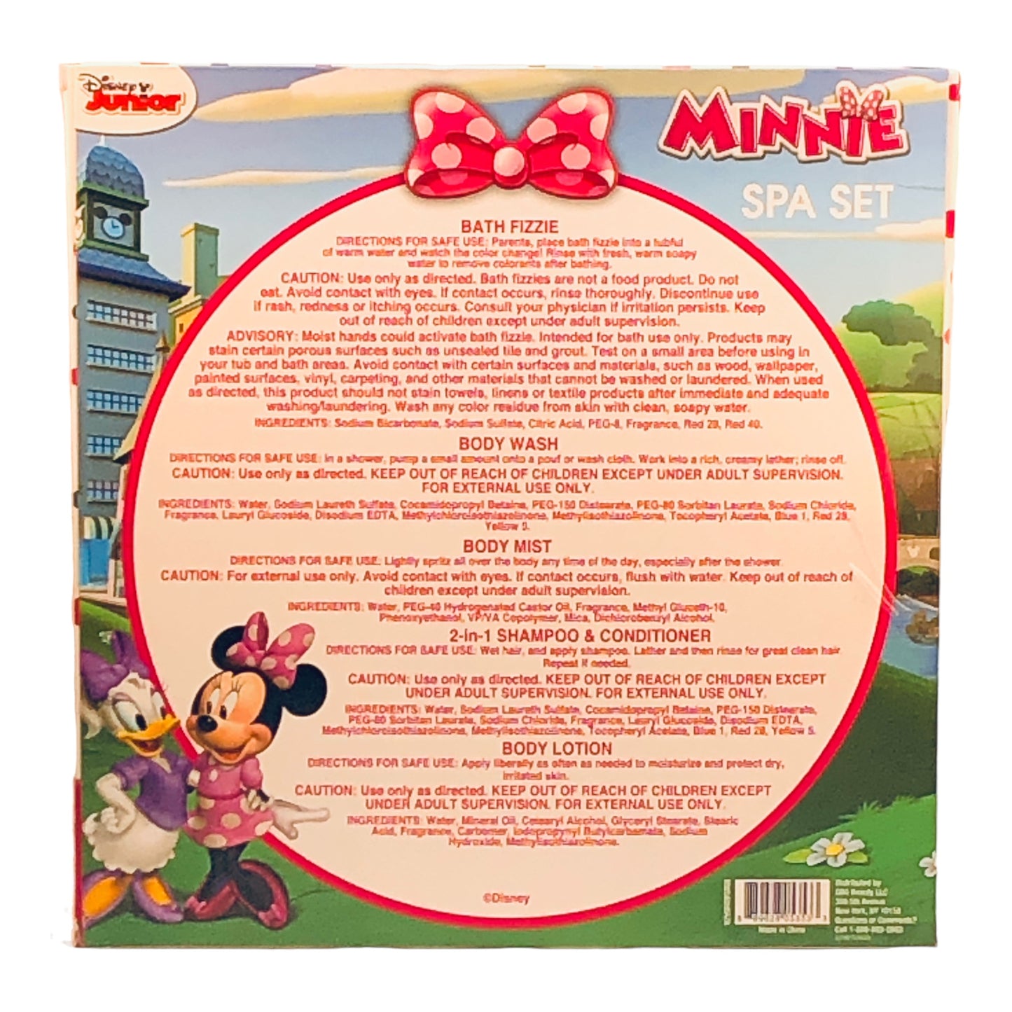 1857 - Minnie's 6-Piece Spa Set Bath and Body Gift Set |BA-11|