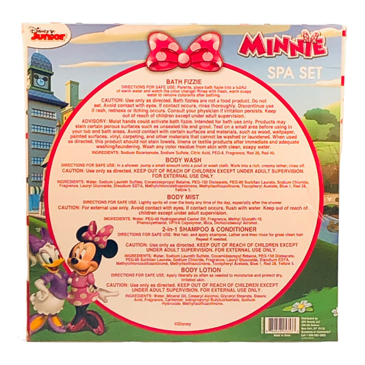 1857 - Minnie's 6-Piece Spa Set Bath and Body Gift Set |BA-11|