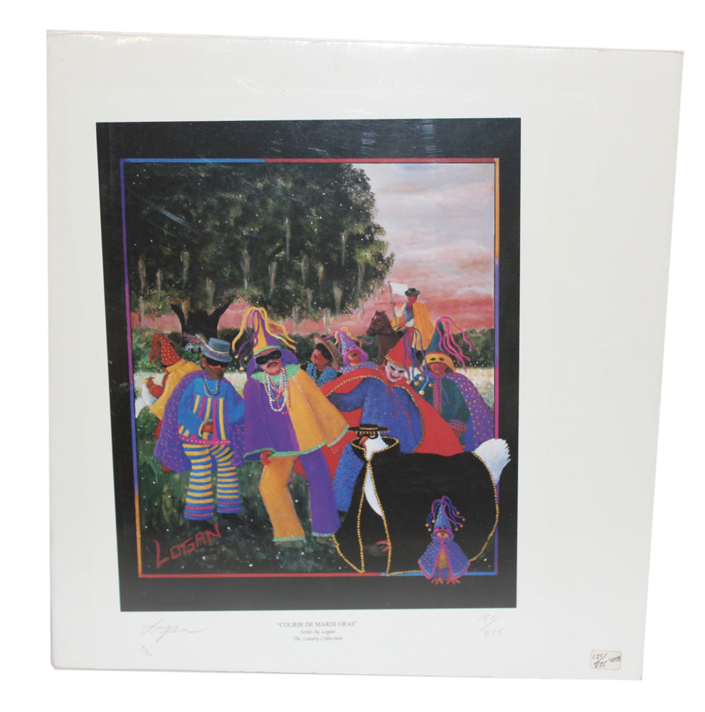 18642 - Courir De Mardi Gras Print |18-17|