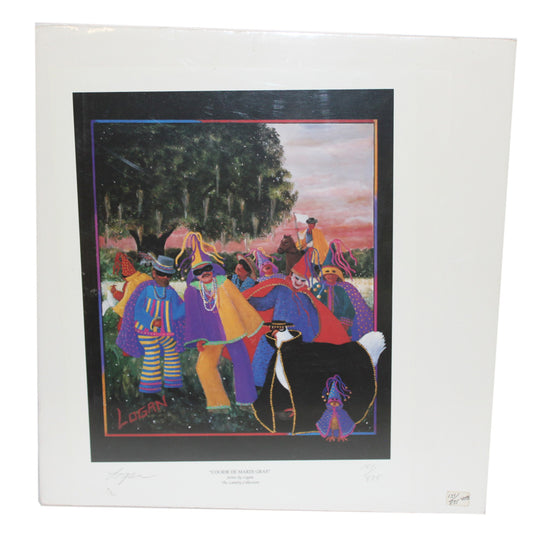 18642 - Courir De Mardi Gras Print |18-17|