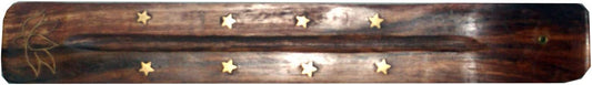 18799 - Lotus Incense Burner Wood - [Dis-12]