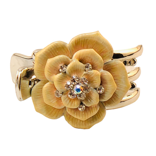 18882 - Rose Hair Clip 4" |Clear-156|