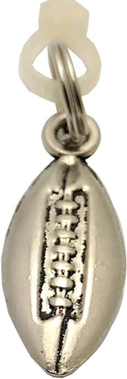 18951 - Silver Football Charm - [Clear-97]