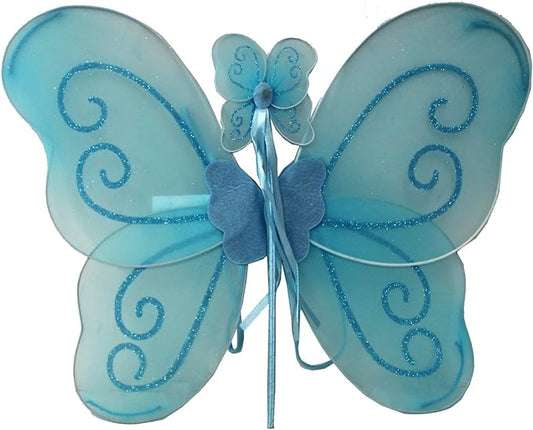 18963 - Instant Fairy Blue Wings - [H-55]